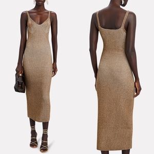 EUC MARA HOFFMAN Ivy Sleeveless Rib Knit Midi Dress S